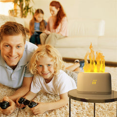 Flame Aroma Diffuser Air Humidifier Ultrasonic Cool Mist