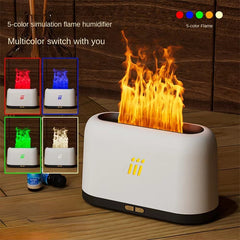 Flame Aroma Diffuser Air Humidifier Ultrasonic Cool Mist